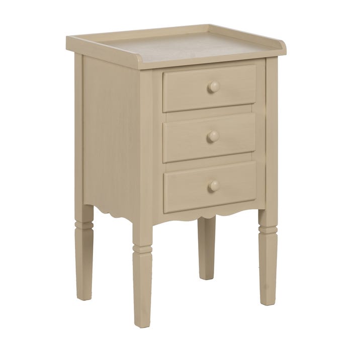 Mesa de Centro Creme Dm 43 X 33 X 66 Cm