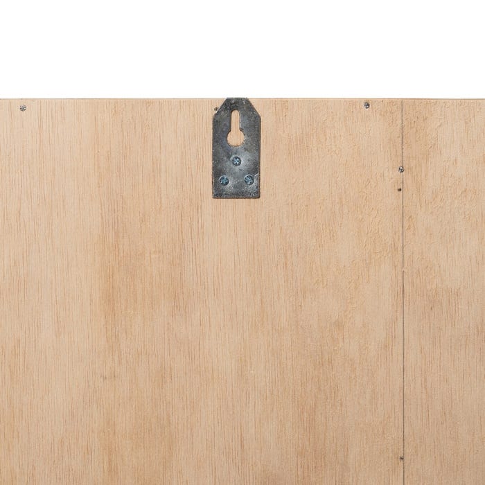 Wall Mural Figures Brown Wood 120 X 80 X 6 Cm