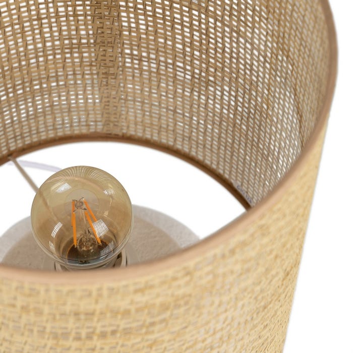 Lámpara Mesa Cerámica Iluminación 23 X 23 X 39,50 Cm