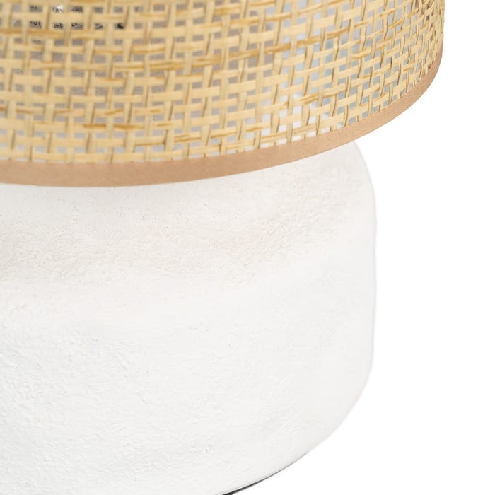 Lámpara Mesa Cerámica Iluminación 23 X 23 X 39,50 Cm