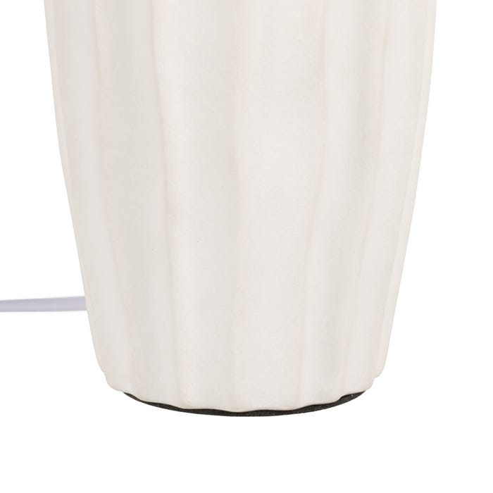 Lámpara Mesa Cerámica Iluminación 18 X 18 X 37 Cm