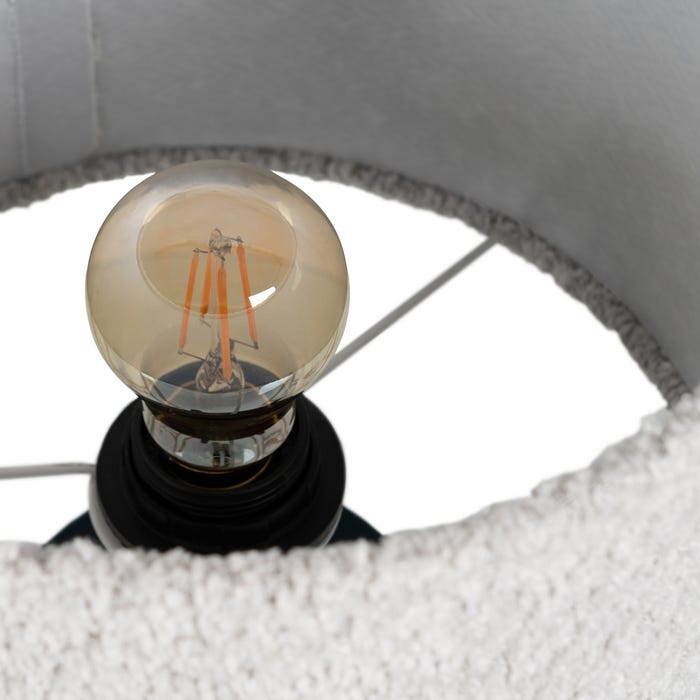 Luminária de mesa de cerâmica 25 x 25 x 42 cm