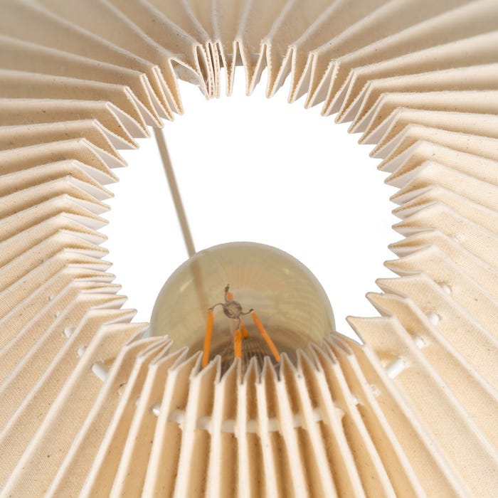 Luminária de mesa de cerâmica 35 x 35 x 41,50 cm