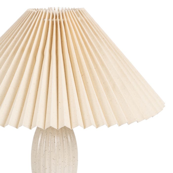 Luminária de mesa de cerâmica 35 x 35 x 41,50 cm