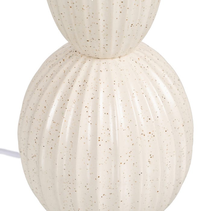 Luminária de mesa de cerâmica 35 x 35 x 41,50 cm