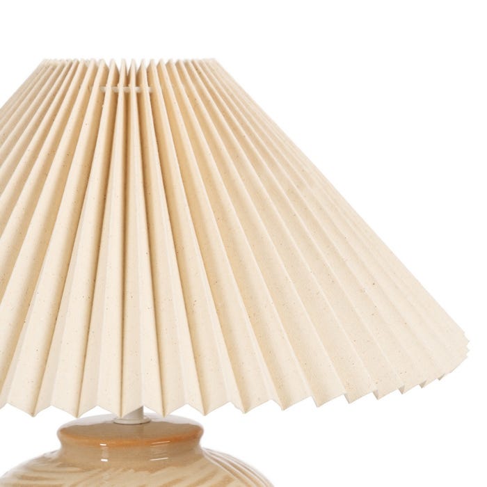 Luminária de mesa de cerâmica 35 x 35 x 39 cm