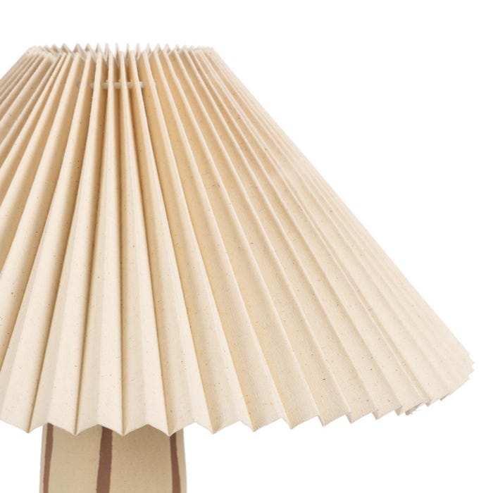 Lámpara Mesa Cerámica Iluminación 35 X 35 X 41,50 Cm