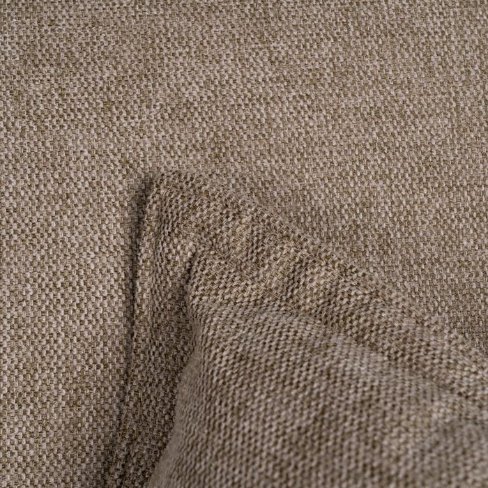 Taupe Fabric-Metal Sofa Bed Living Room 214 X 106 X 84 Cm