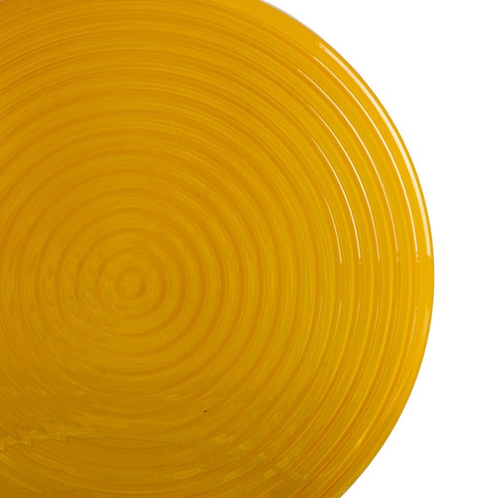 Figura de garrafa de vidro verde-amarelo 15,80 x 15,80 x 33,50