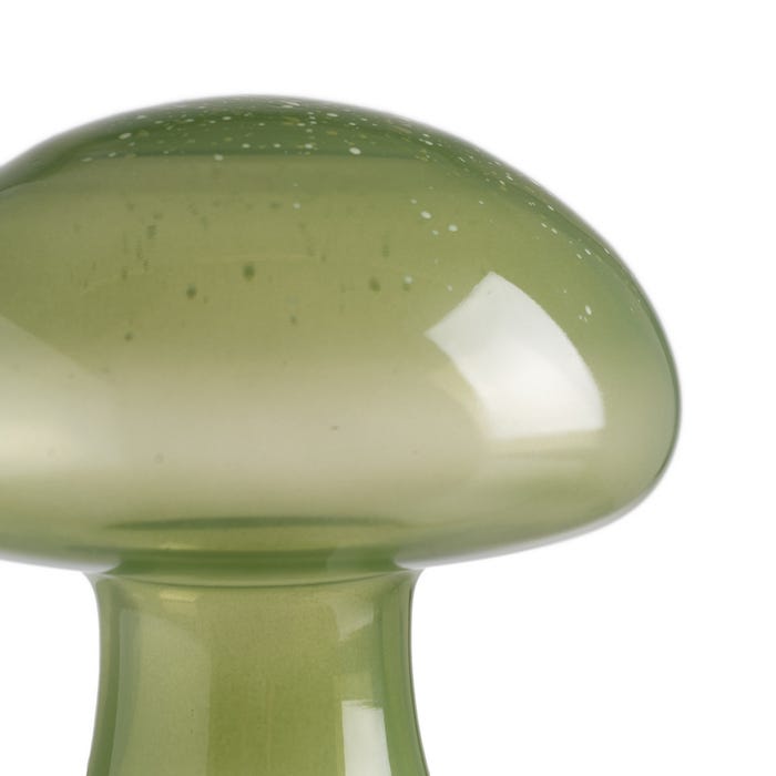 Figura Seta Verde Cristal Decoración 15 X 15 X 22 Cm