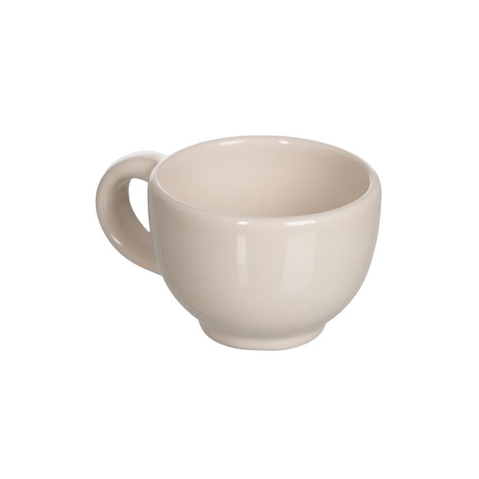 Taza Café Crema Stoneware Cocina 8,50 X 6,50 X 4,50 Cm