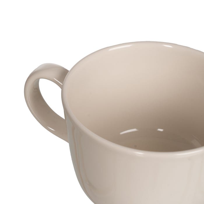 Taza Té Crema Stoneware Cocina 14,50 X 11 X 8 Cm