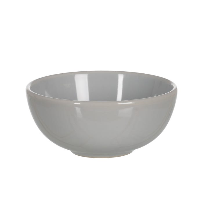 Bowl Gris Stoneware Cocina 14,50 X 14,50 X 6 Cm