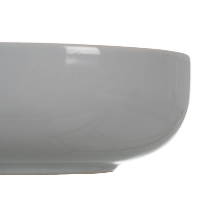 Ensaladera Gris Stoneware Cocina 23,50 X 23,50 X 8,50 Cm