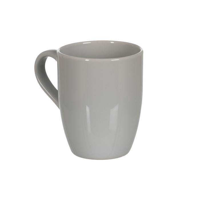 Taza Gris Stoneware Cocina 11,50 X 8,50 X 10,50 Cm