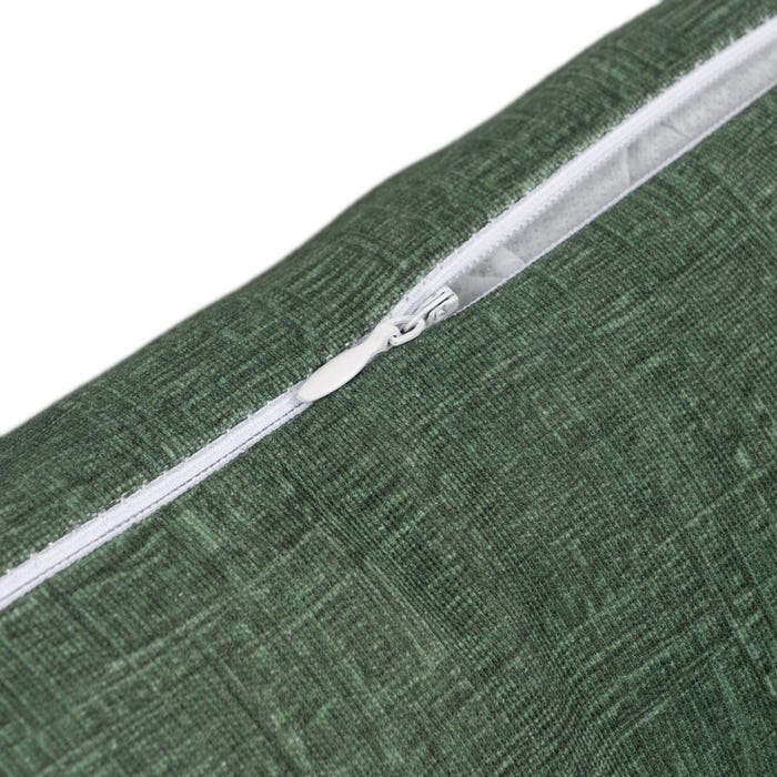 Almofada Decorativa Verde Algodão-Poliéster 50 x 30 cm
