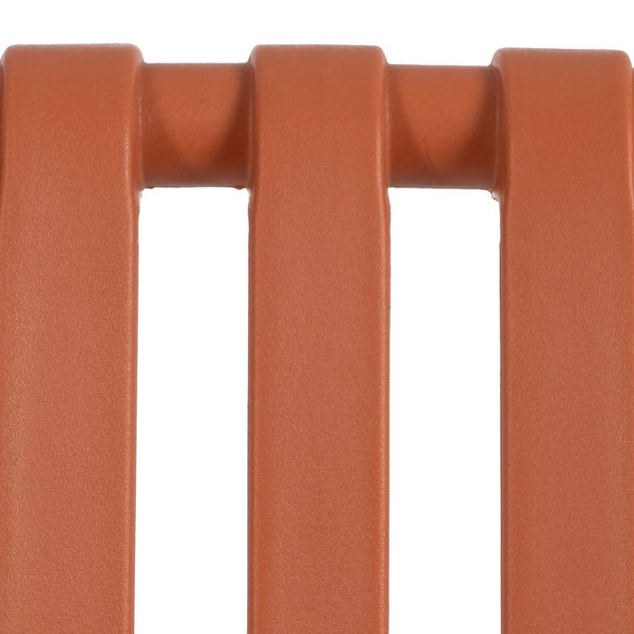 Terracotta Polypropylene Outdoor Chair 50 X 58 X 80 Cm
