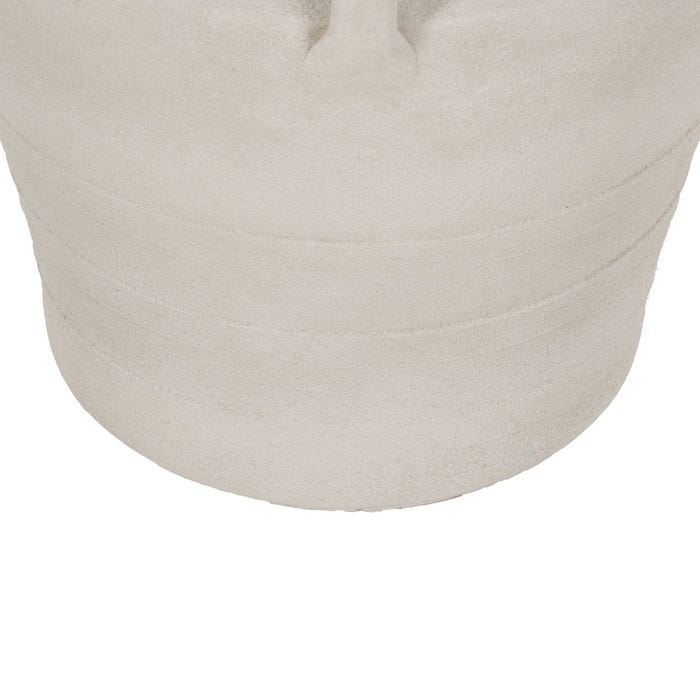 Jarrón Blanco Cerámica Decoración 39 X 39 X 40 Cm