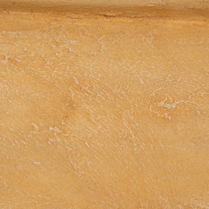 Macetero Vainilla Cerámica Decoración 35 X 35 X 34 Cm