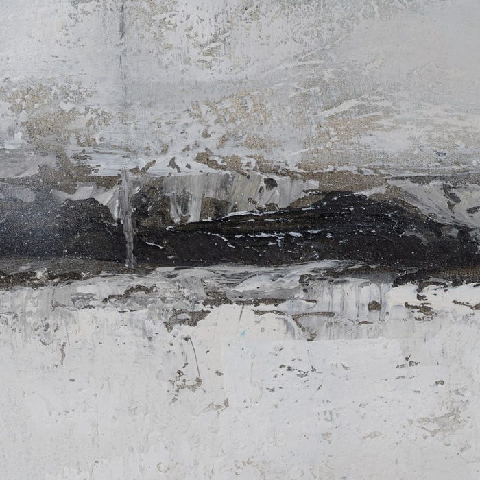 Abstract Painting Canvas Decoration 50 X 120 Cm