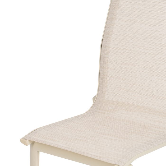 Aluminum-Textile Outdoor Chair 49 X 62 X 90 Cm