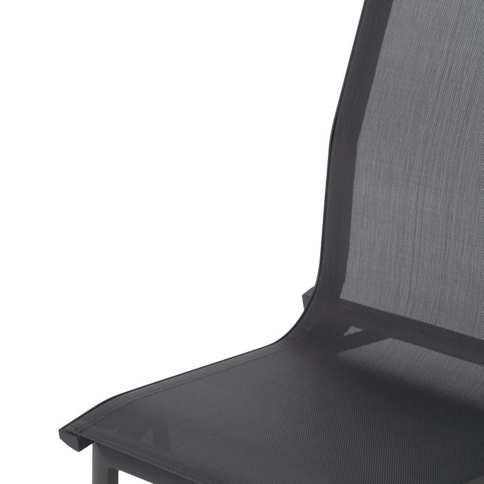 Aluminum-Textile Outdoor Chair 49 X 62 X 90 Cm