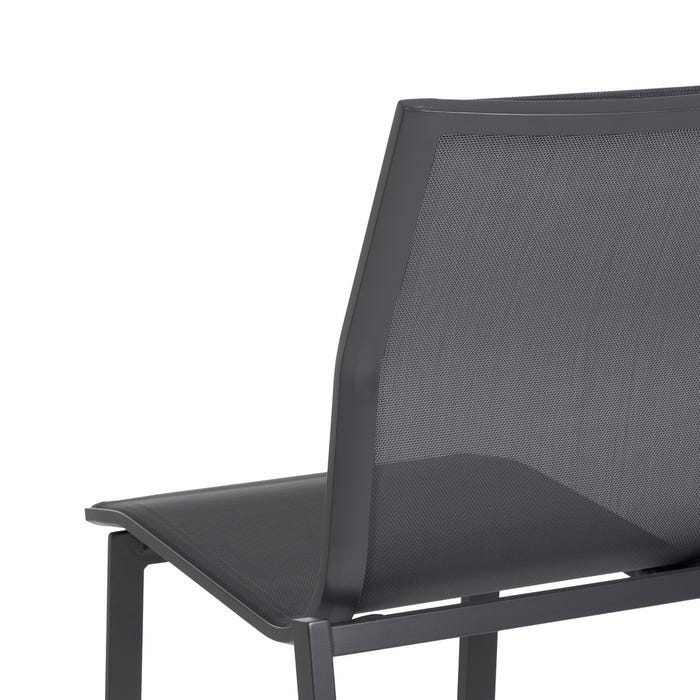 Aluminum-Textile Outdoor Chair 49 X 62 X 90 Cm