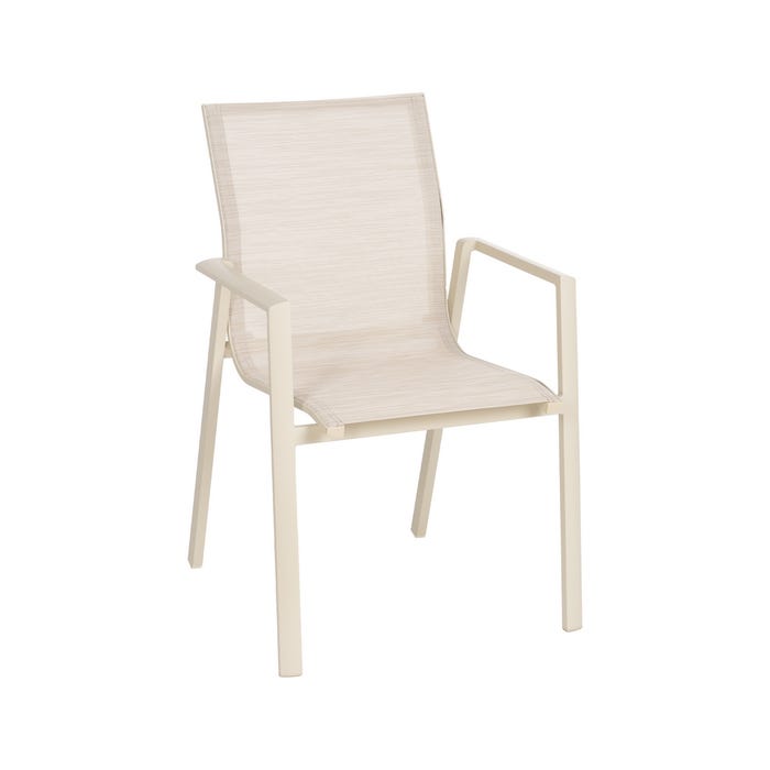 Aluminum-Textile Outdoor Chair 57 X 62.50 X 88 Cm