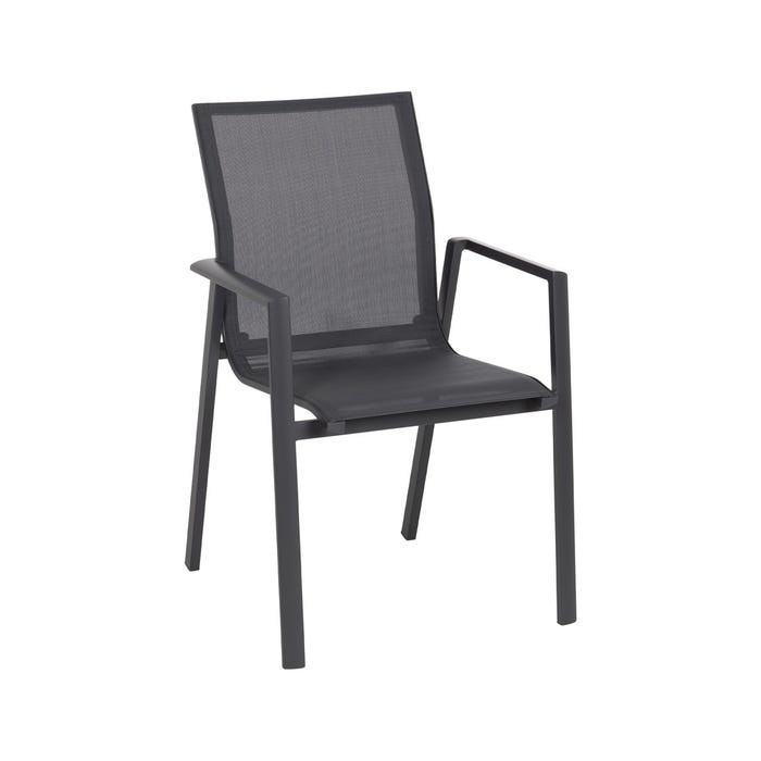 Aluminum-Textile Outdoor Chair 56.50 X 61.50 X 88.50 Cm