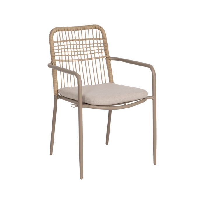 Outdoor Aluminum Chair 58 X 62 X 85 Cm