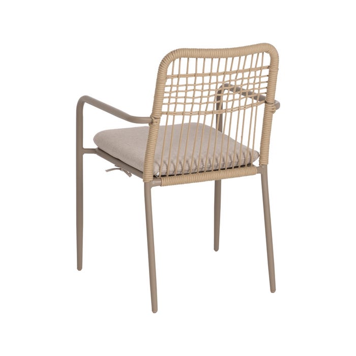 Outdoor Aluminum Chair 58 X 62 X 85 Cm
