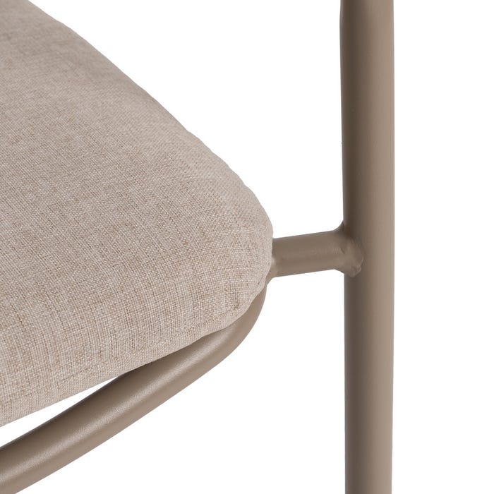 Outdoor Aluminum Chair 58 X 62 X 85 Cm