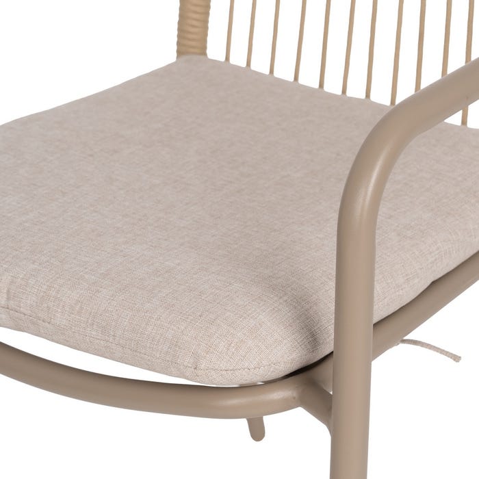 Outdoor Aluminum Chair 58 X 62 X 85 Cm
