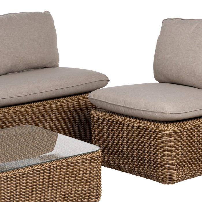 Conjunto de jardim externo Pe 1 cm