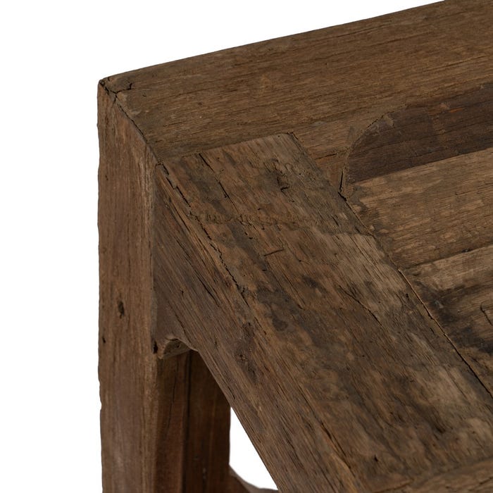 Consola Marrón Madera Entrada 200 X 38,50 X 92 Cm