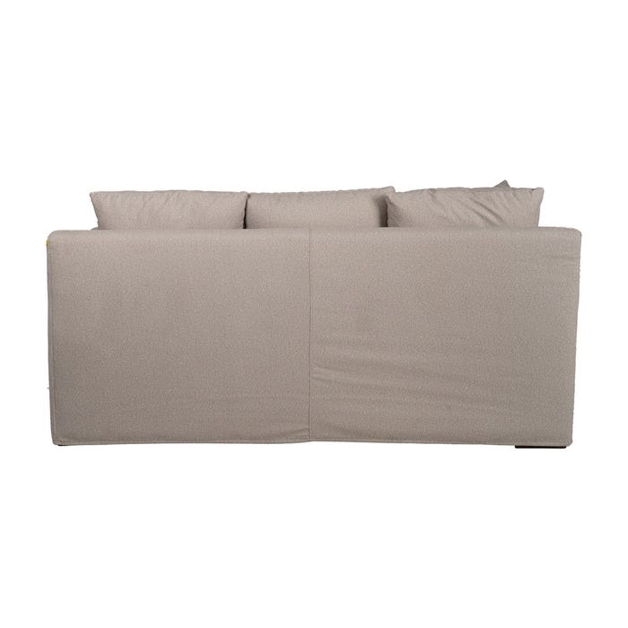 Beige Fabric Living Room Sofa 200 X 102 X 100 Cm