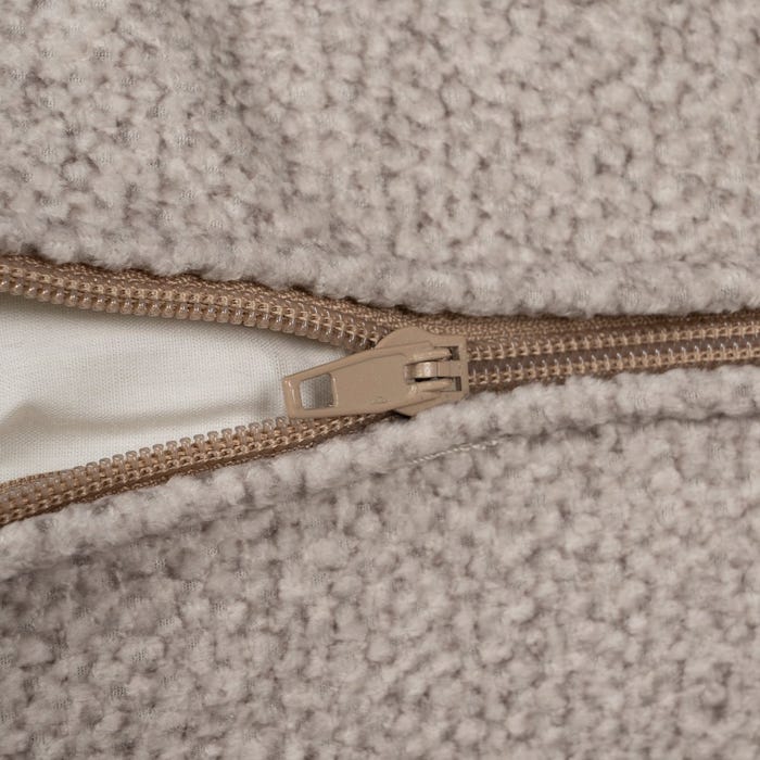 Beige Fabric Living Room Sofa 200 X 102 X 100 Cm