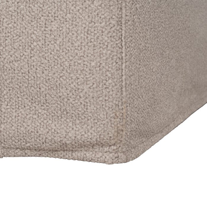 Beige Fabric Living Room Sofa 200 X 102 X 100 Cm