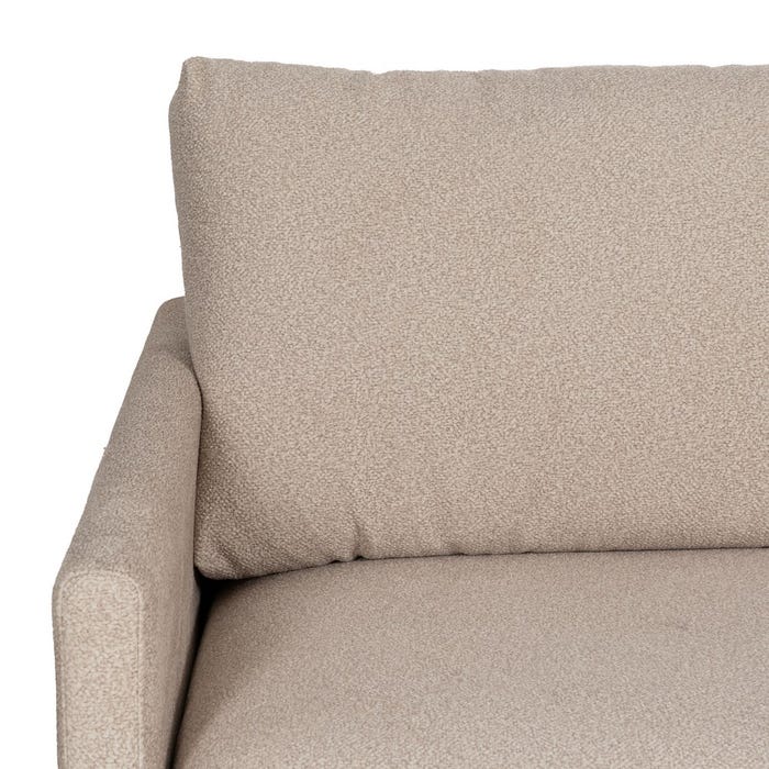 Sofá Chaise Longue Derecha Beige Tejido 284 X 173 X 100 Cm