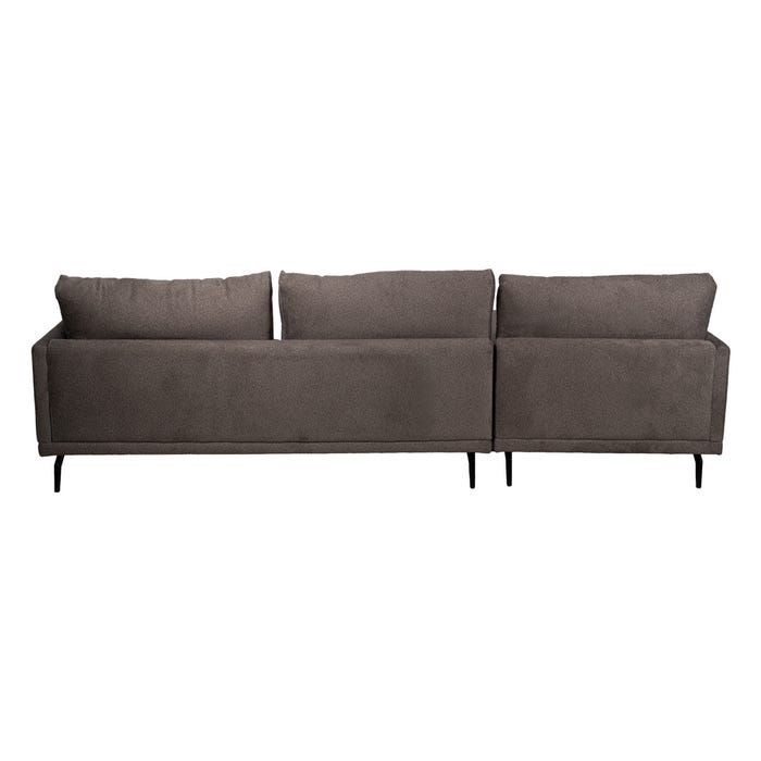 Sofá Chaise Longue Taupe Esquerdo 284 X 173 X 100 Cm