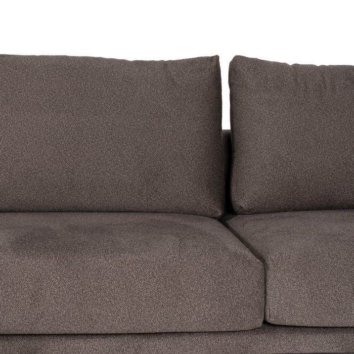 Sofá Chaise Longue Taupe Esquerdo 284 X 173 X 100 Cm
