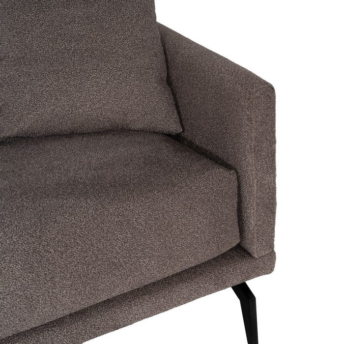 Sofá Chaise Longue Taupe Esquerdo 284 X 173 X 100 Cm