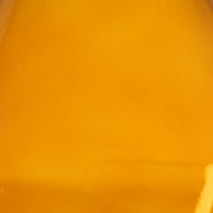 Vaso Laranja Vidro Reciclado We Care 16 x 16 x 25 cm