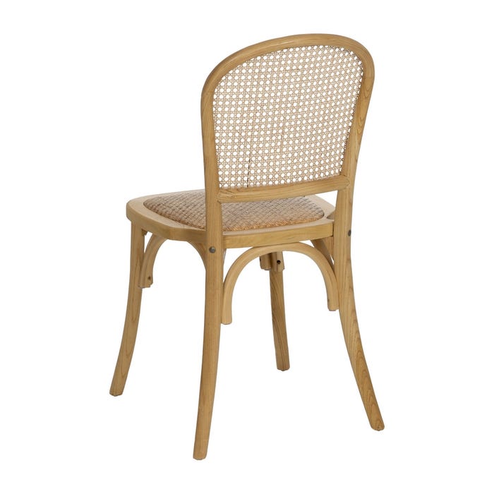 Natural Wood Chair 45 X 57 X 88 Cm