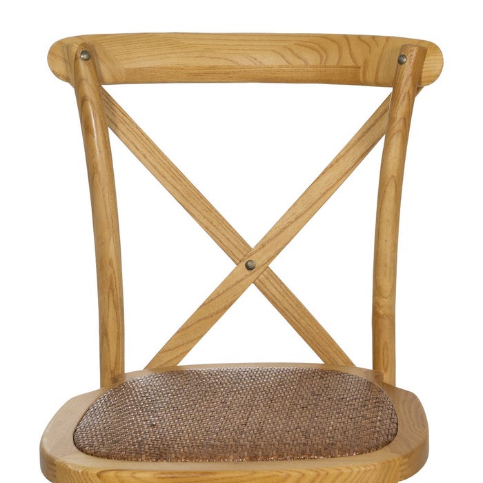 Natural Wood Blade Chair 50 X 56 X 87 Cm
