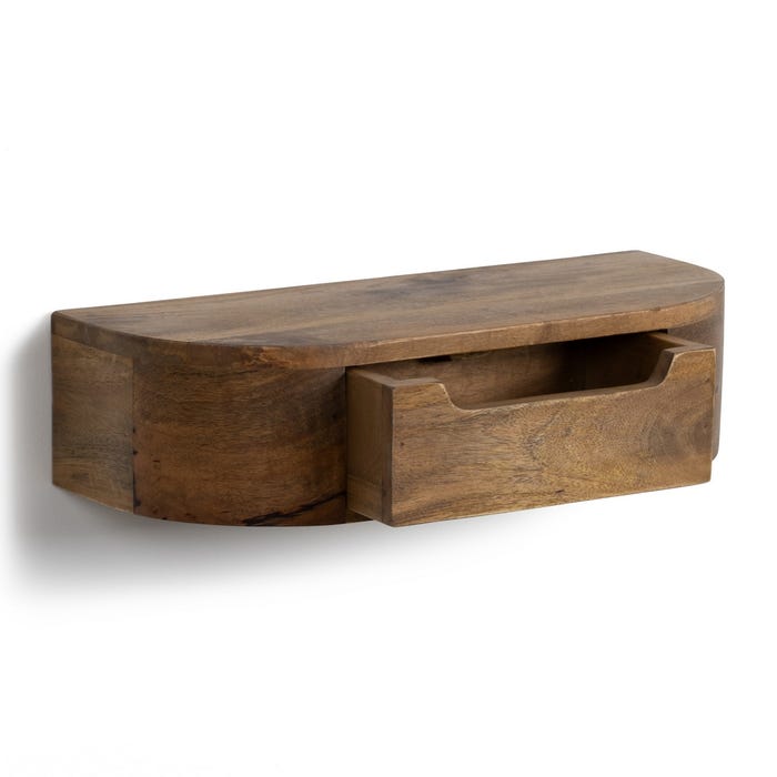 Mesa Flutuante Honey Madeira de Manga 50 x 20 x 13 cm