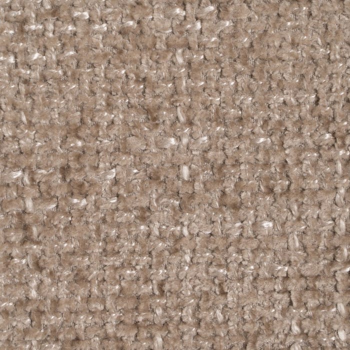 Beige-Brown Fabric-Wood Chair 51 X 55 X 75 Cm