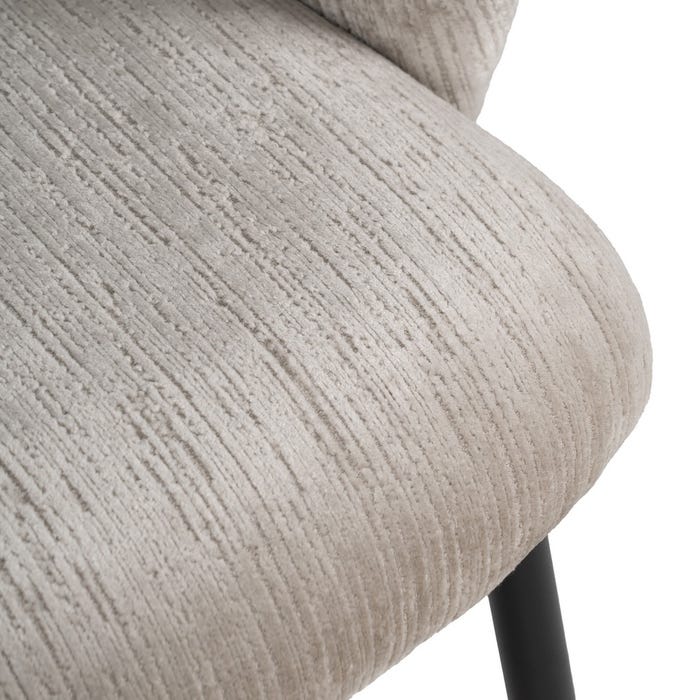Ice Chair Fabric-Metal Contract 58 X 60 X 80.50 Cm