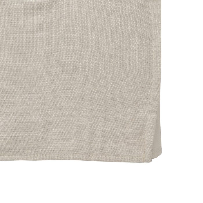 4 Seater Cream Fabric Sofa Living Room 220 X 100 X 91 Cm