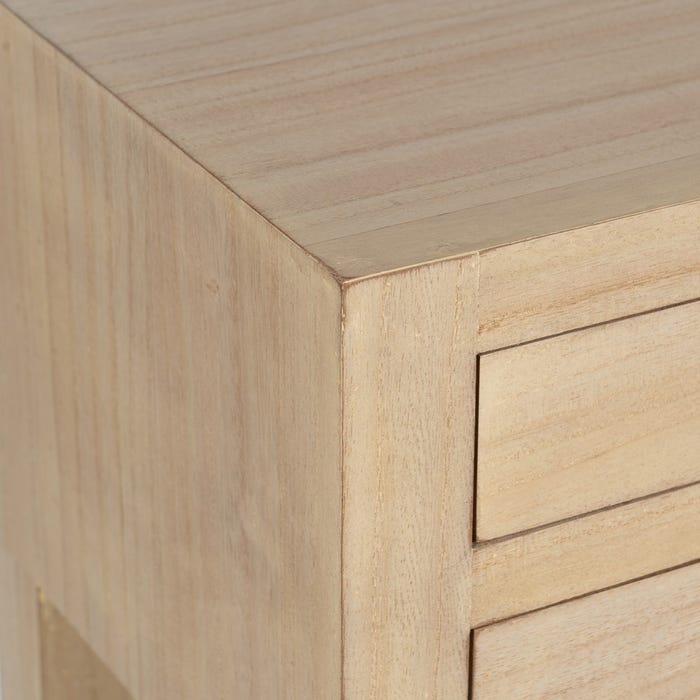 Consola Natural Dm-Madera 63 X 26 X 85 Cm